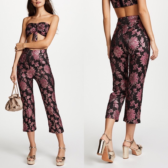 For Love And Lemons Pants - For Love & Lemons Luella Cigarette Pants